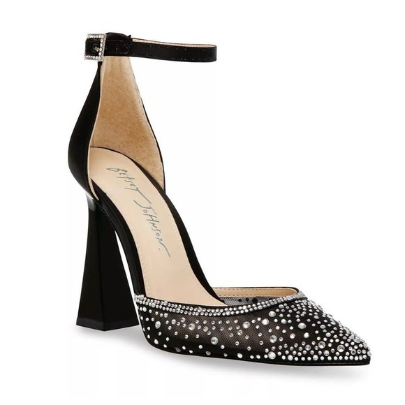 Betsey Johnson Viola sparkly heels - Picture 1 of 12